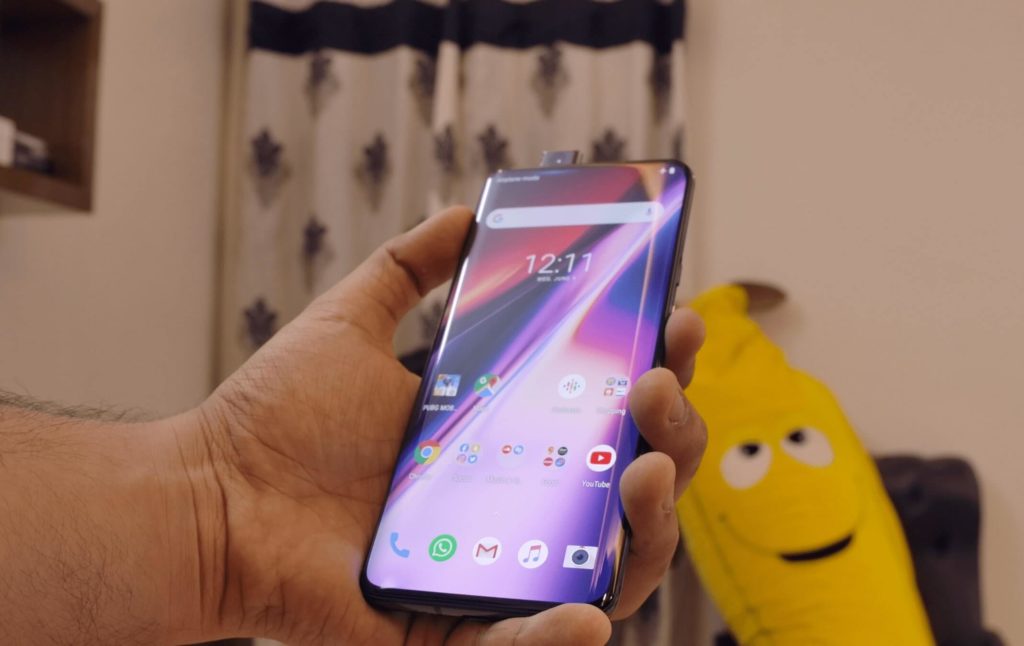 oneplus7 pro display and front camera