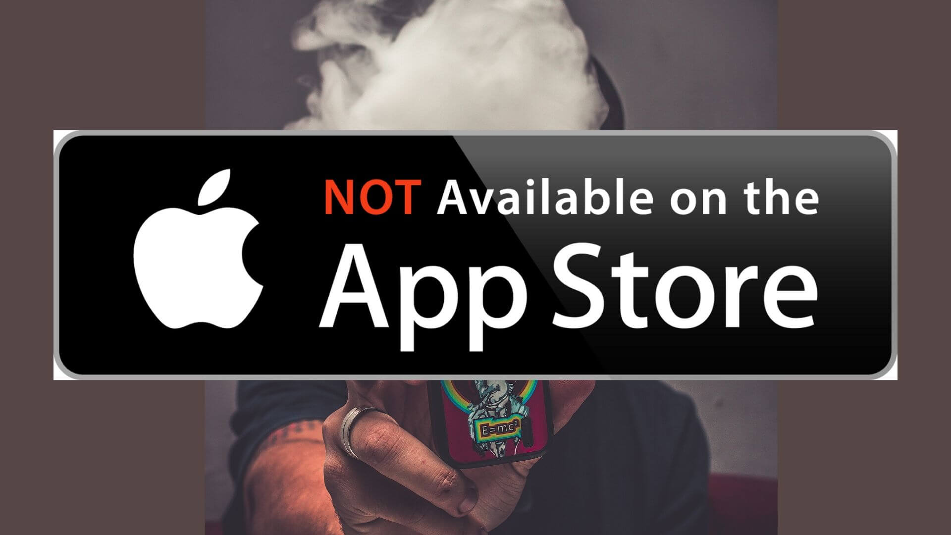 Apple banned vaping apps on app store.