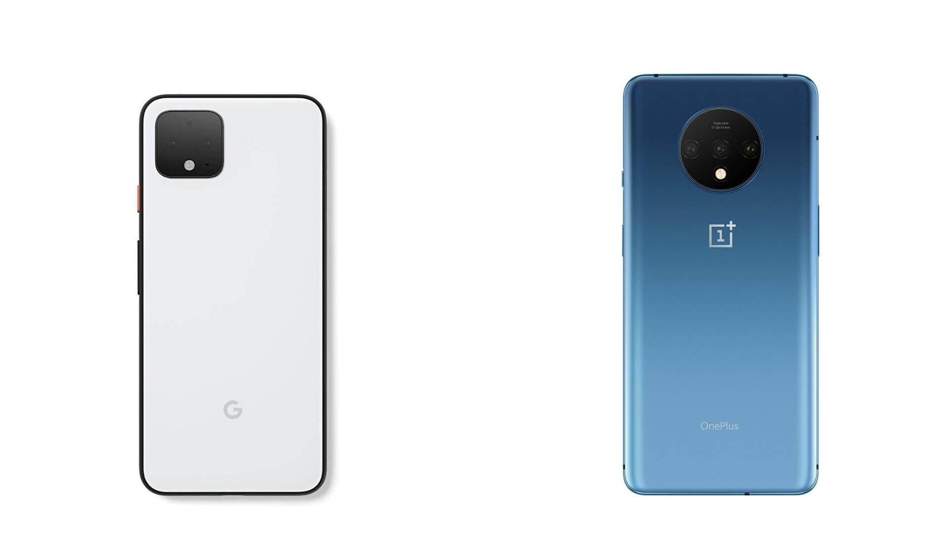 Comparison between cameras of Google Pixel 4 and OnePlus 7T