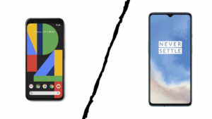 Google Pixel 4 and OnePlus 7T comparison