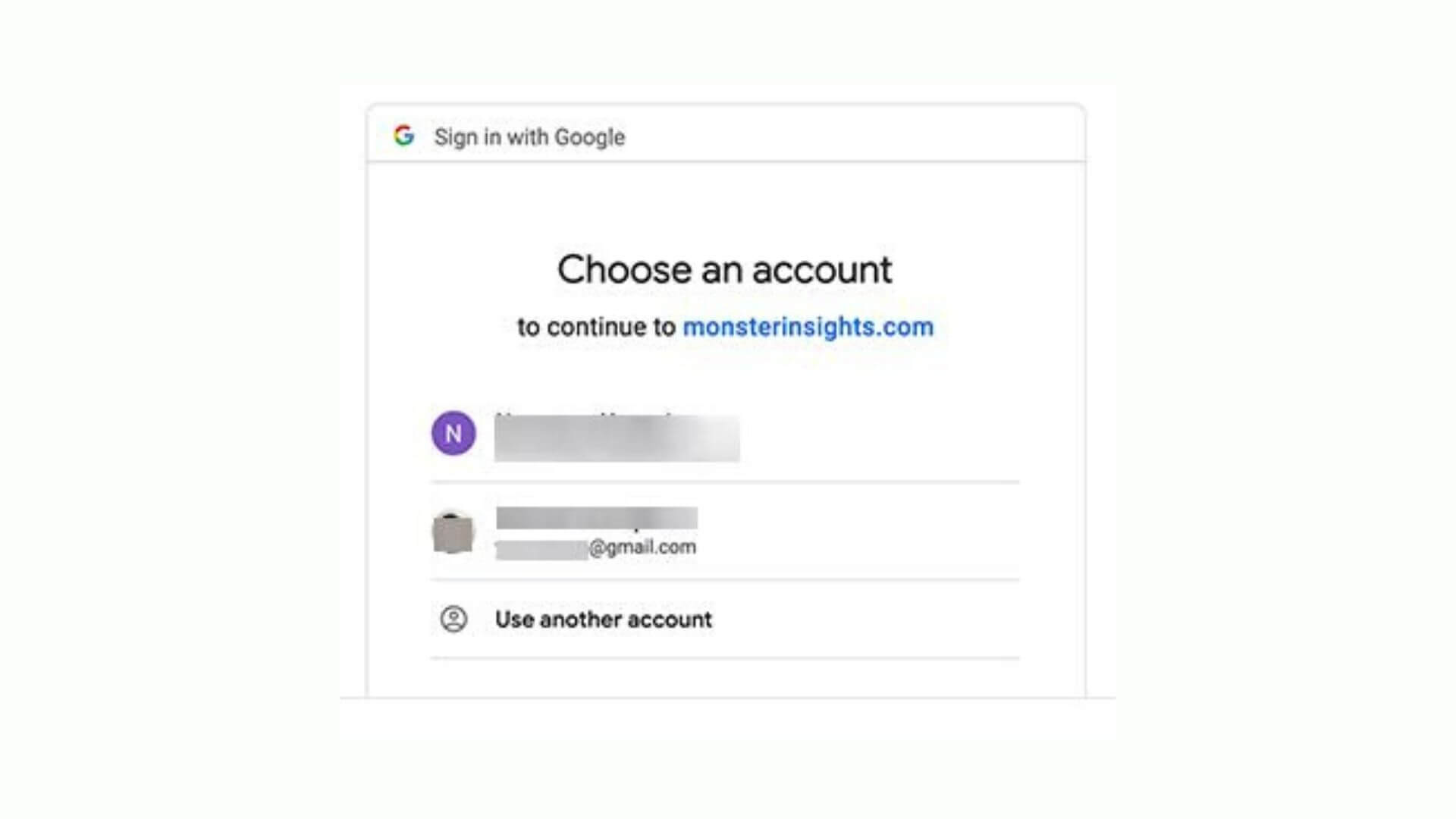 Sign in with Gmail or Google account