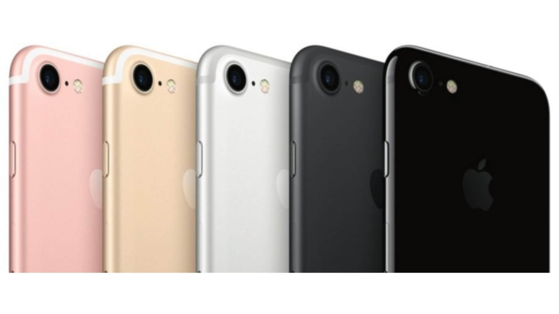 iPhone 7 Color options