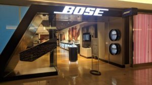 Bose has planned to close its 119 stores