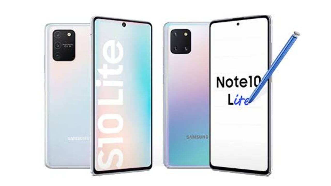 Samsung announced Galaxy S10 Lite and Note 10 Lite