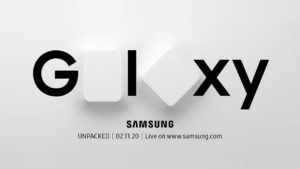 Samsung Galaxy Unpacked Event on 11 Feb 2020.