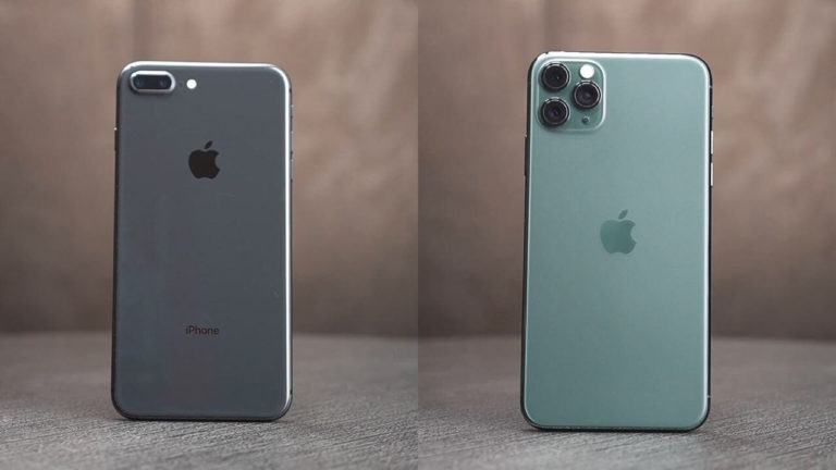 iPhone 8 Plus Design Compairson with iPhone 11 Pro Max in 2020