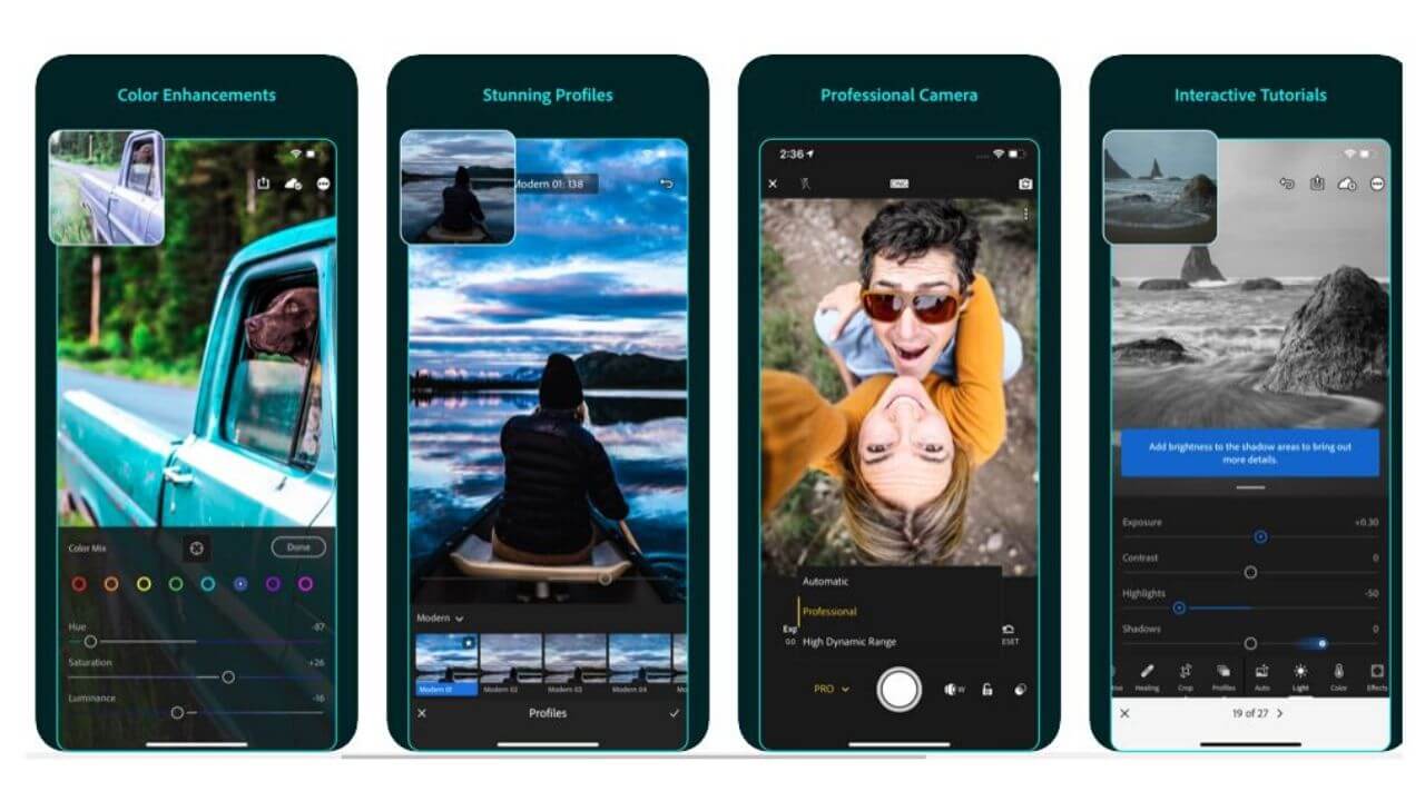 Adobe Lightroom App for iPhone