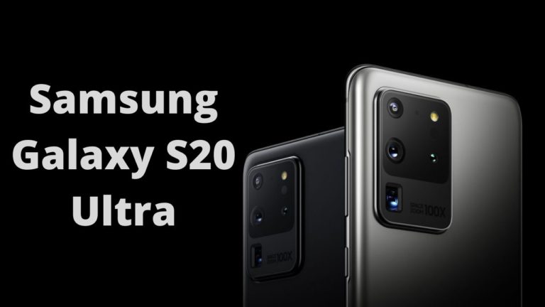 Samsung Galaxy S20 Ultra banner iamge