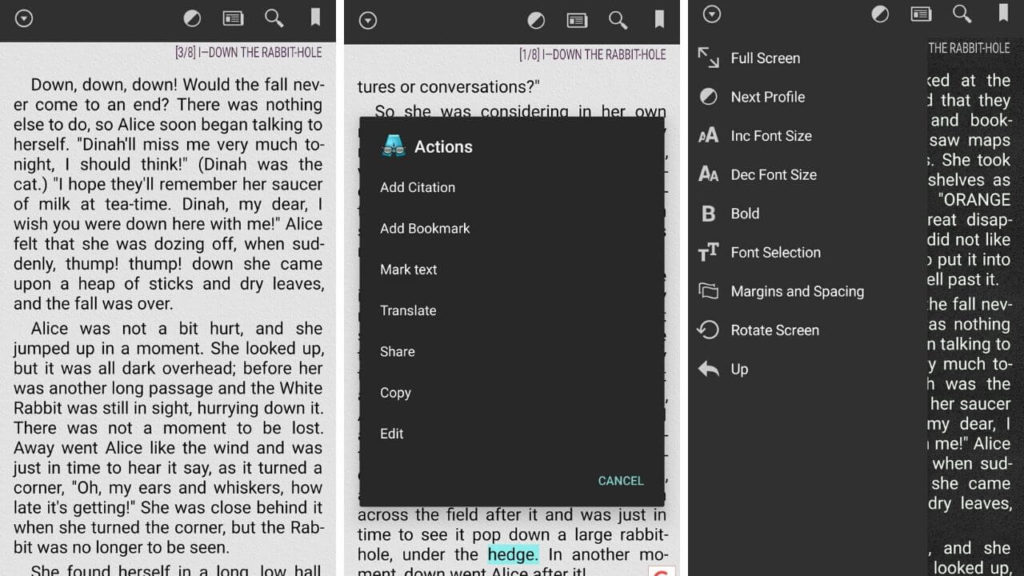 best reader for android sony sgpt12