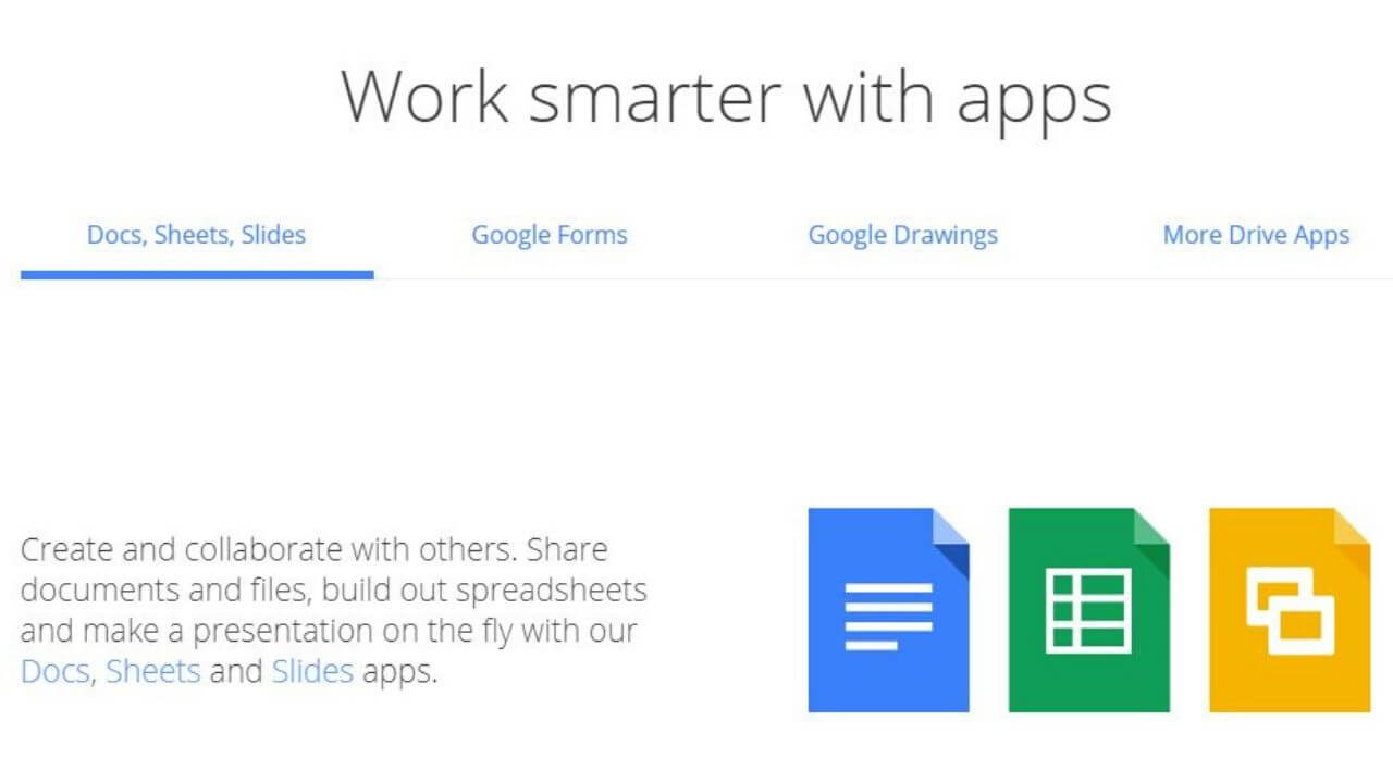 Google Drive integrated apps 