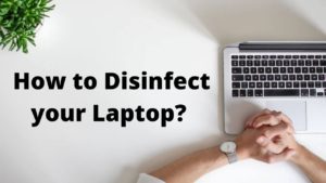 How to disinfect your laptop banner image