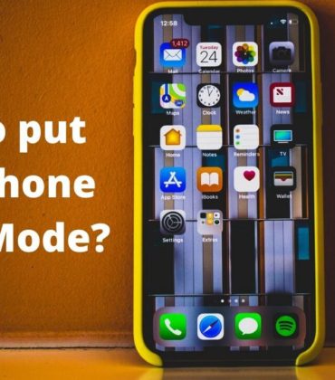 How to put any iPhone model in DFU Mode?
