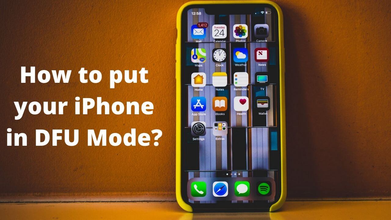 How to put your iPhone in DFU Mode Banner image