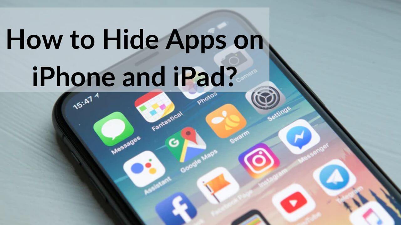 How to Hide Apps on iPhone and iPad Banner image