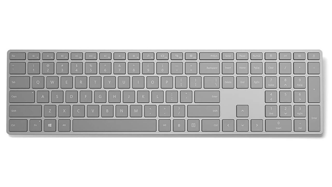 Microsoft Modern Keyboard with fingerprint ID