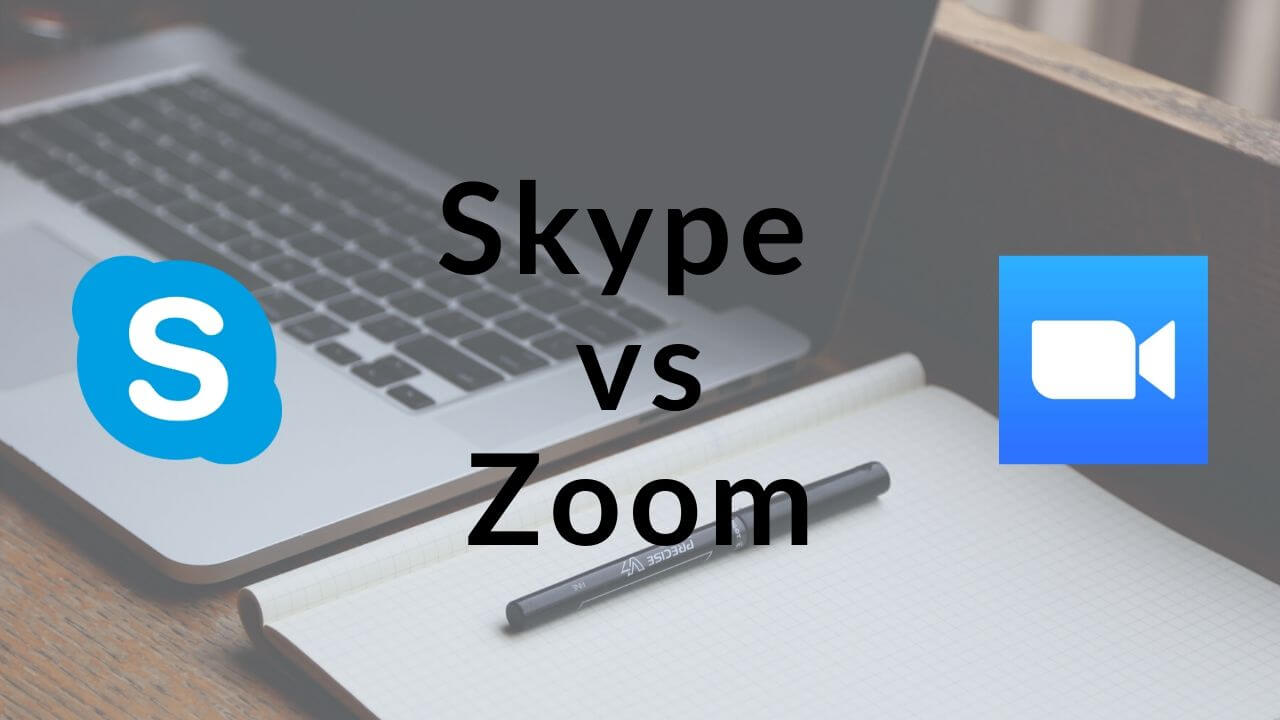 Skype vs Zoom Banner image