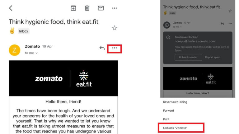 How to block on Gmail on iPhone - TechieTechTech