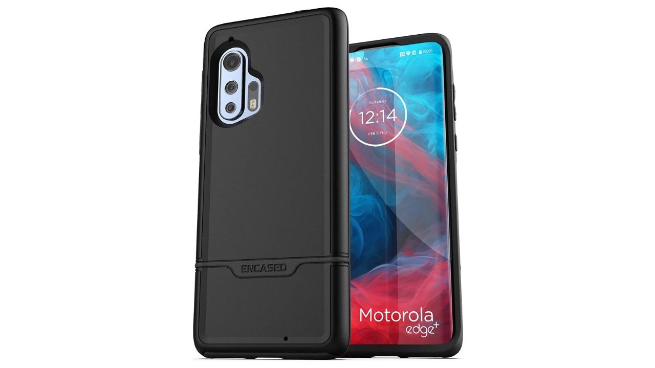 Encased Heavy-duty Motorola Edge Plus Case