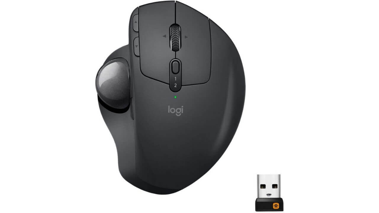 Logitech MX Ergo Wireless Trackball mouse