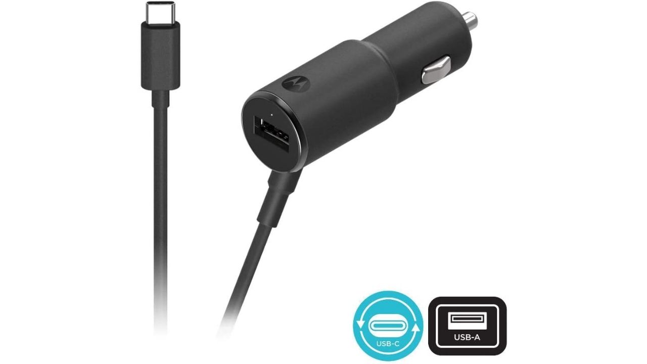 Motorola Turbo Power 36 Duo Car charger USB-C