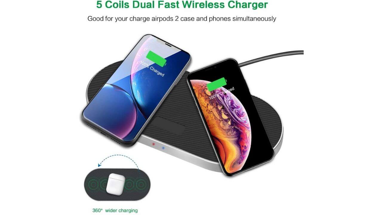 ZealSound Dual Wireless Charger