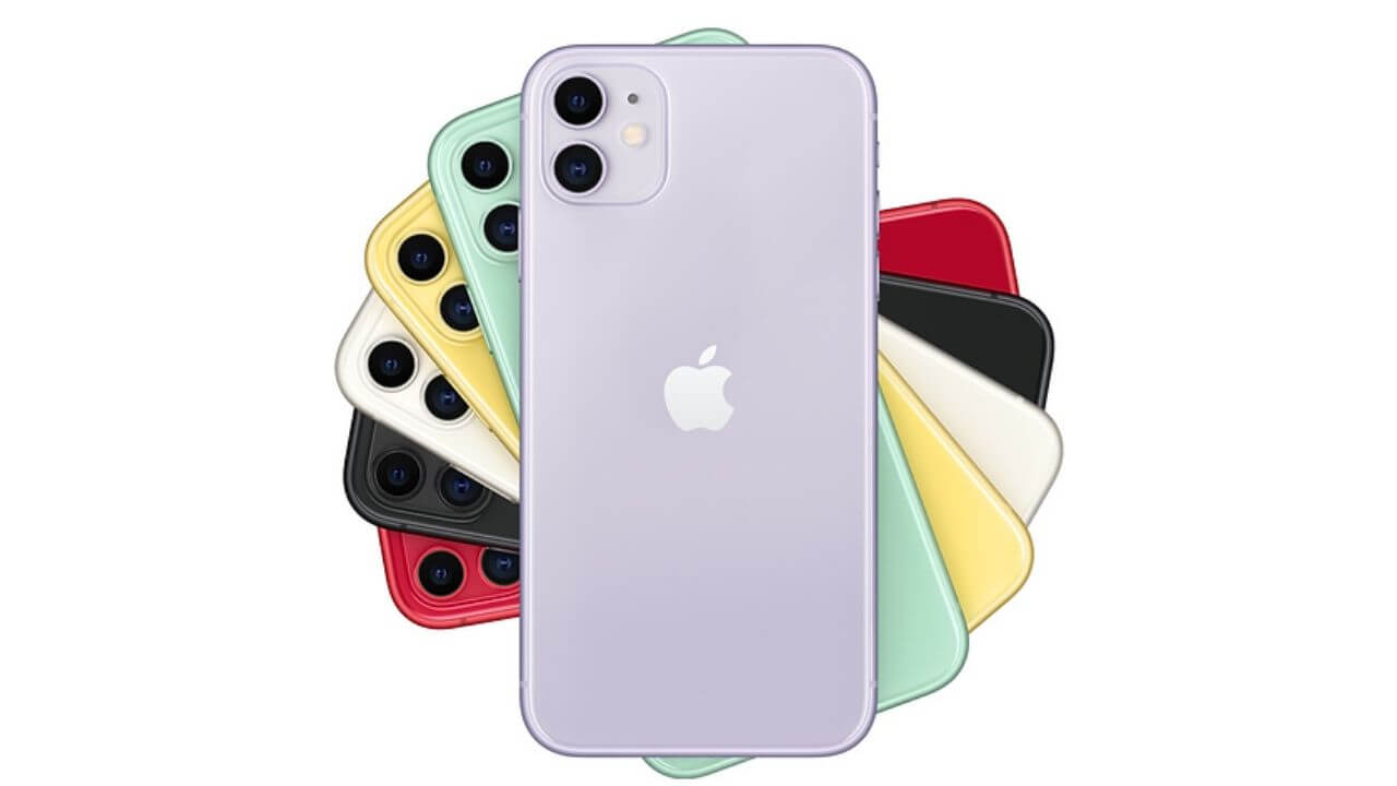 iPhone 11 colors