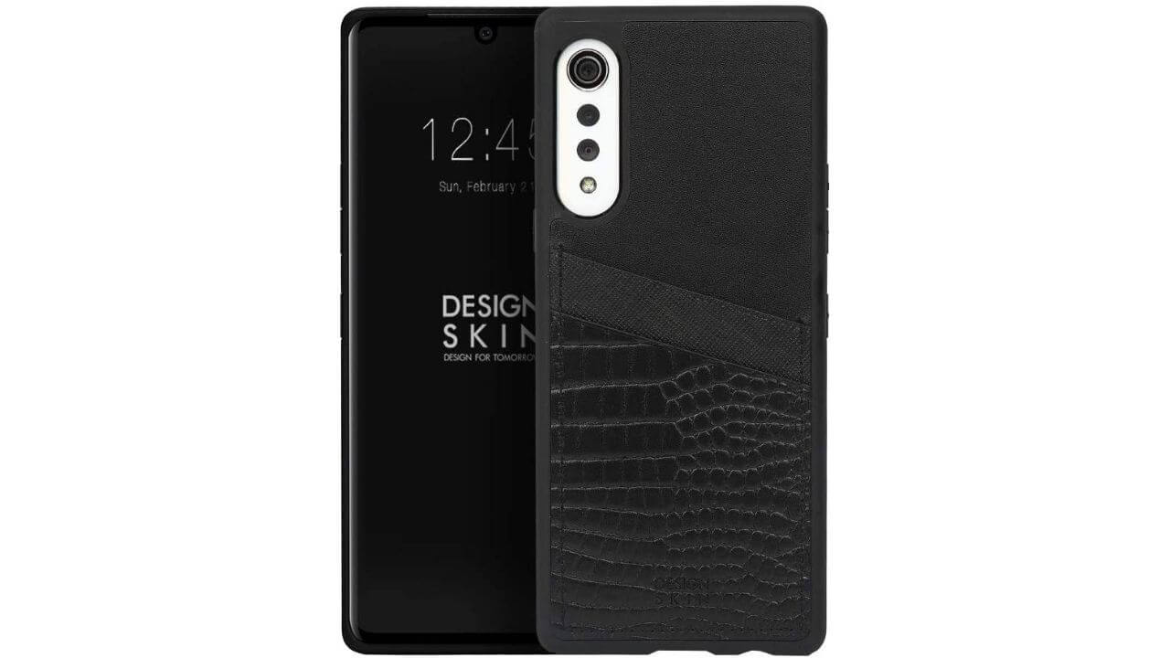 Design Skin Leather Case for LG Velvet