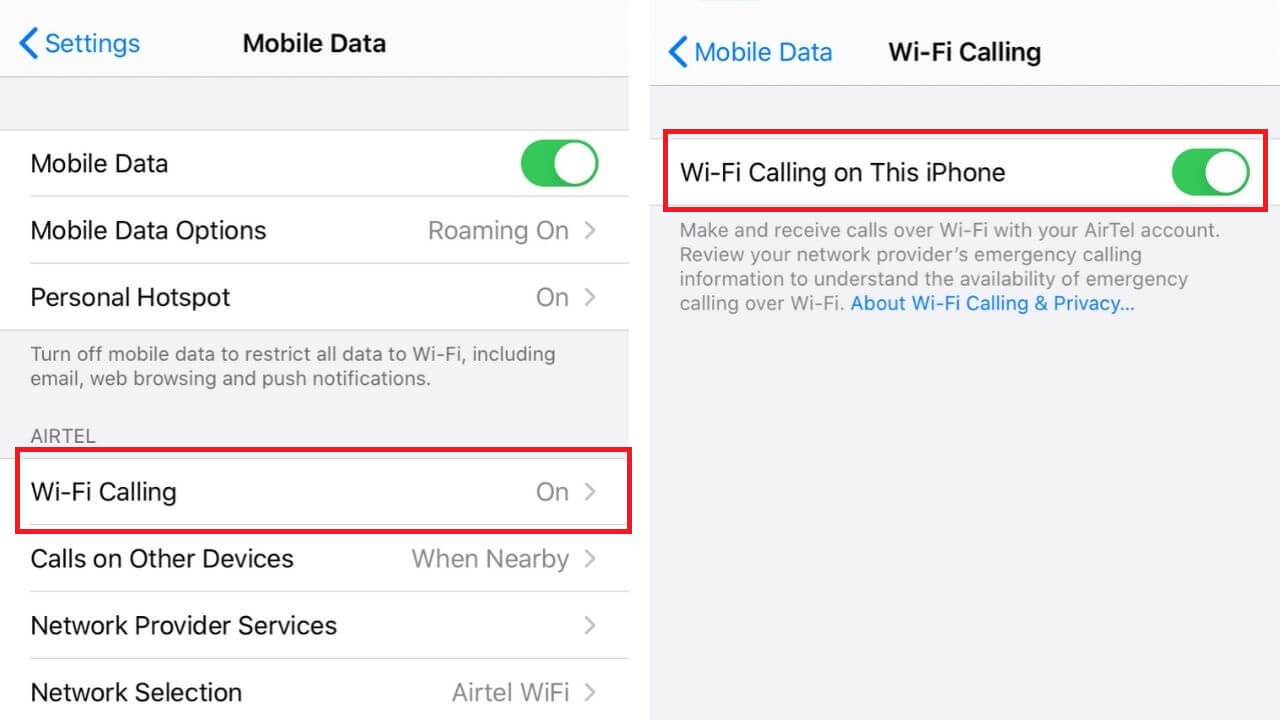 كيفية تمكين اتصال واي فاي على هاتف ايفون 11 الخاص بك لحل مشكلة شبكة الجوال غير متاحة ايفون