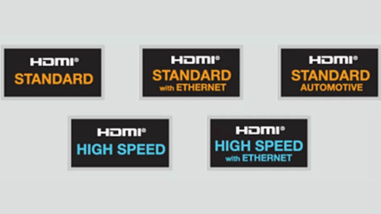 HDMI versions