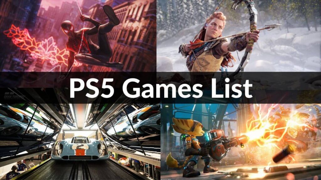 PS5 Games List All confirmed Games for PlayStation 5 TechieTechTech