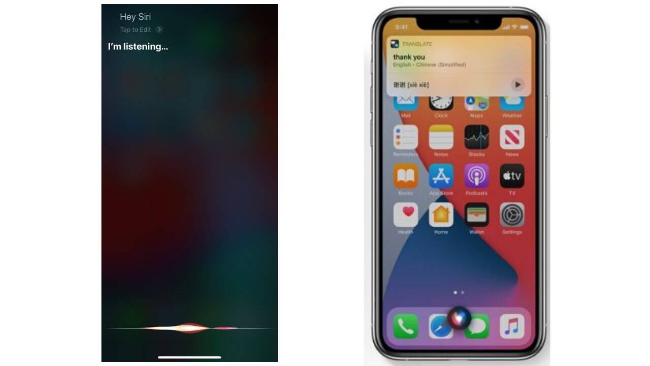 iOS 13 vs iOS 14 Siri