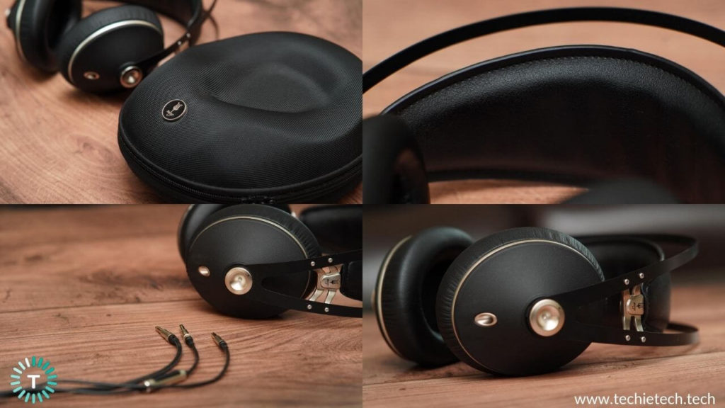 Comfortable earcups and earpads of Neo 99 headphones