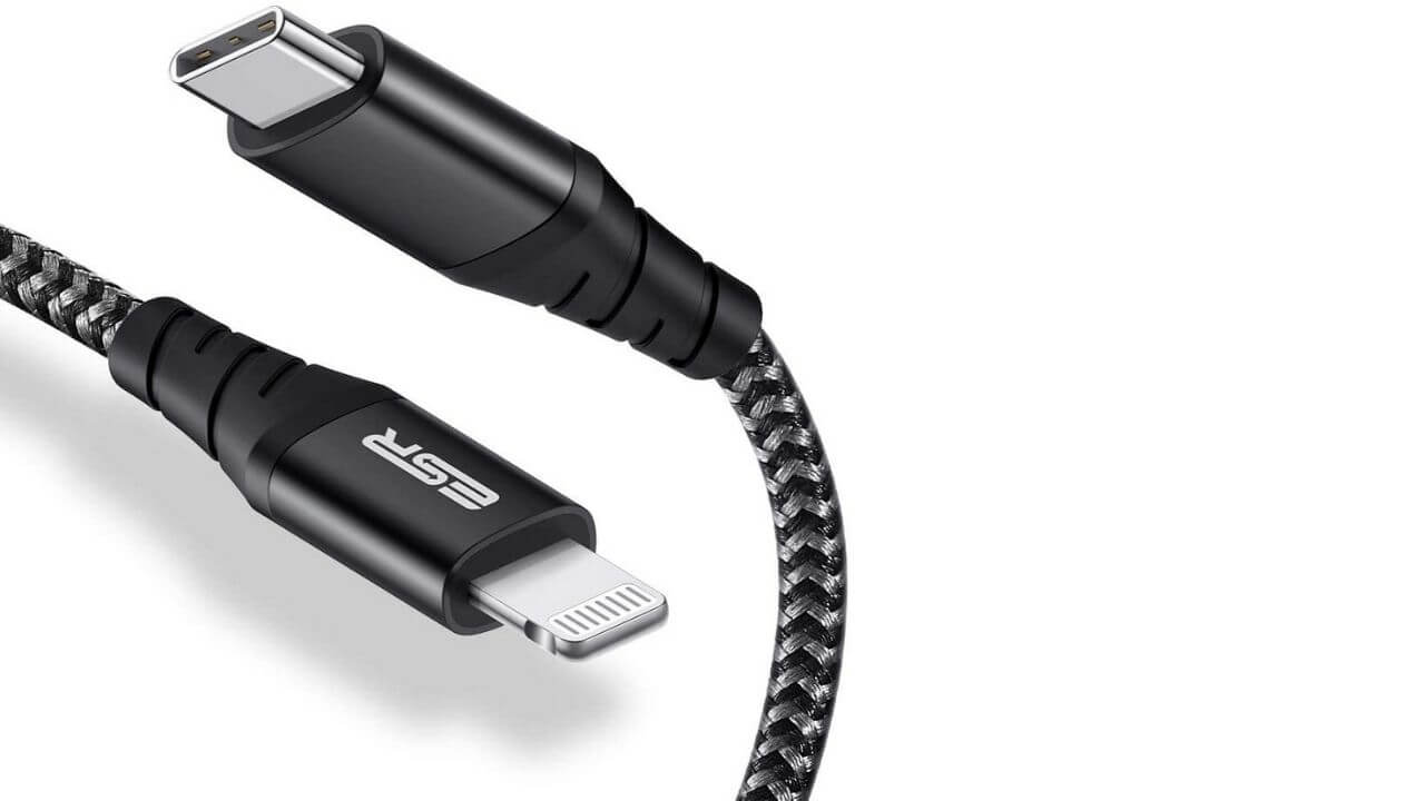 ESR USB-C to Lightning cable