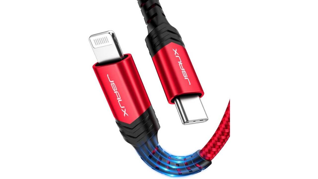 JSAUX USB-C to Lightning cable