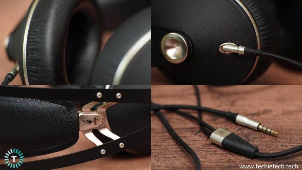 Minimalistic headphone design and Kevlar braided cables with mic - Meze Audio Neo 99