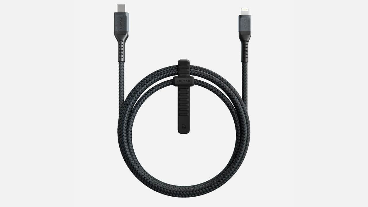 Nomad Kevlar USB-C to Lightning cable
