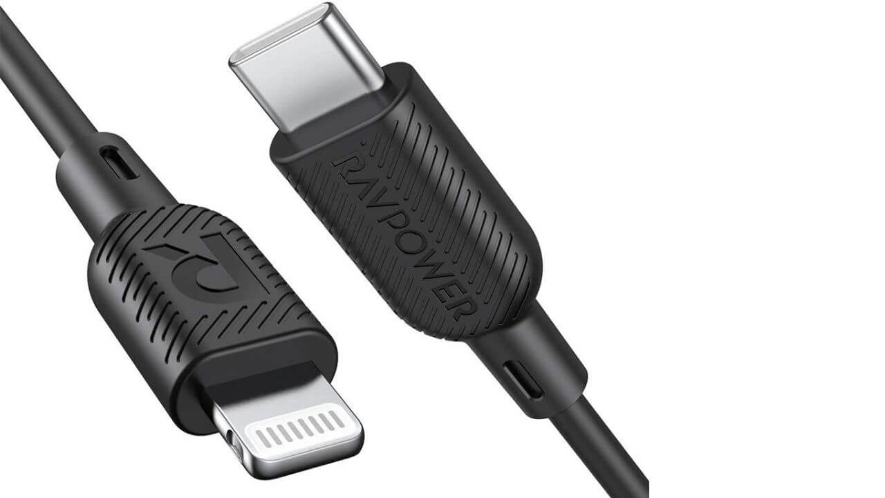 RAVPower USB-C to Lightning cable