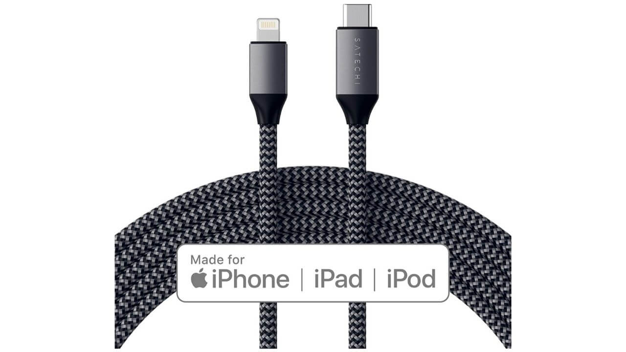 Satechi USB-C to Lightning cable