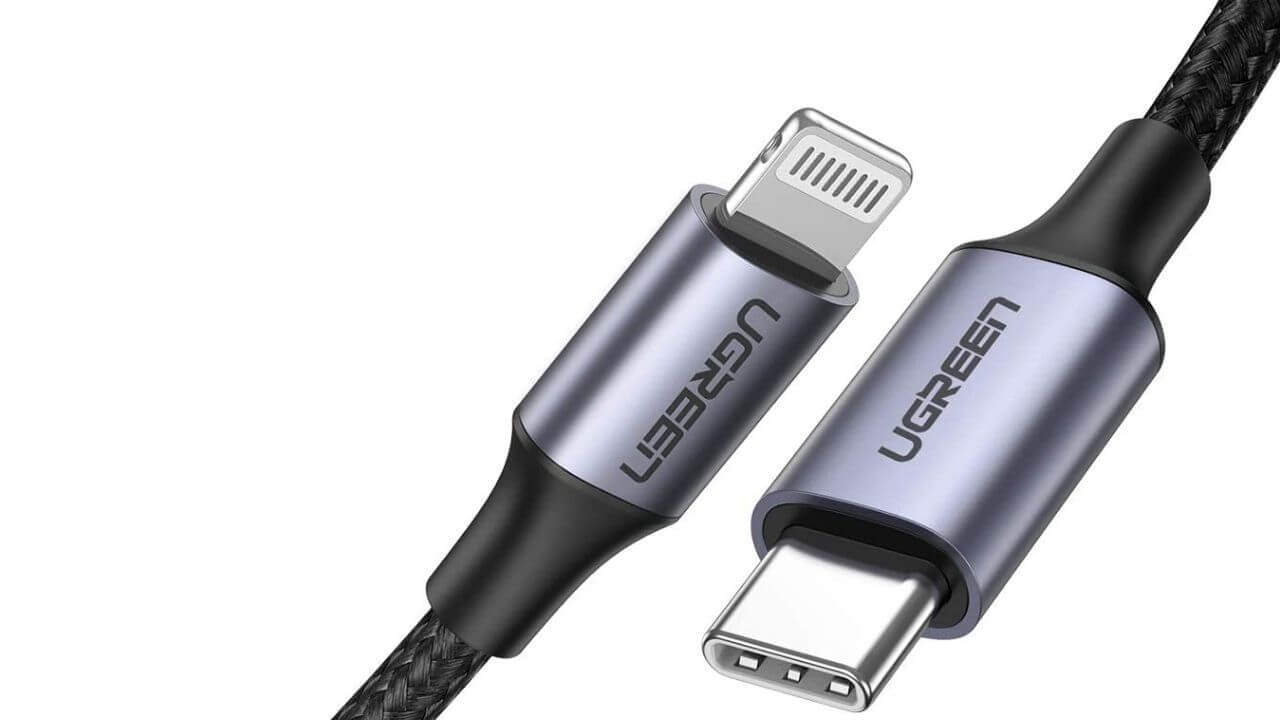 UGreen USB-C to Lightning cable