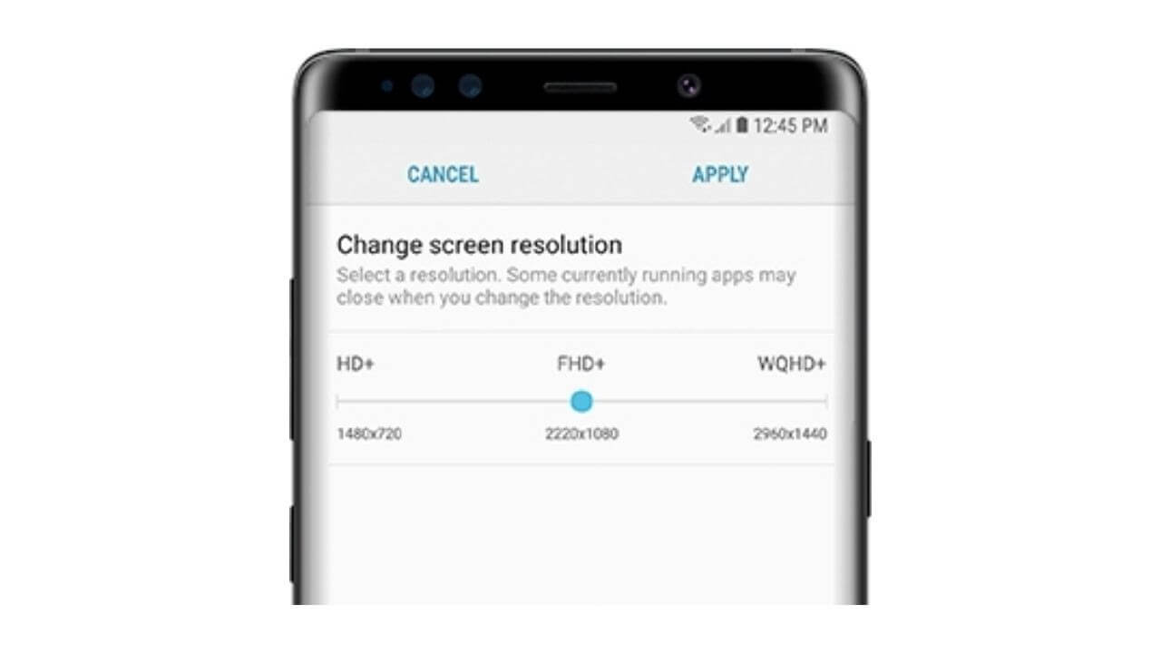 S9 screen resolution