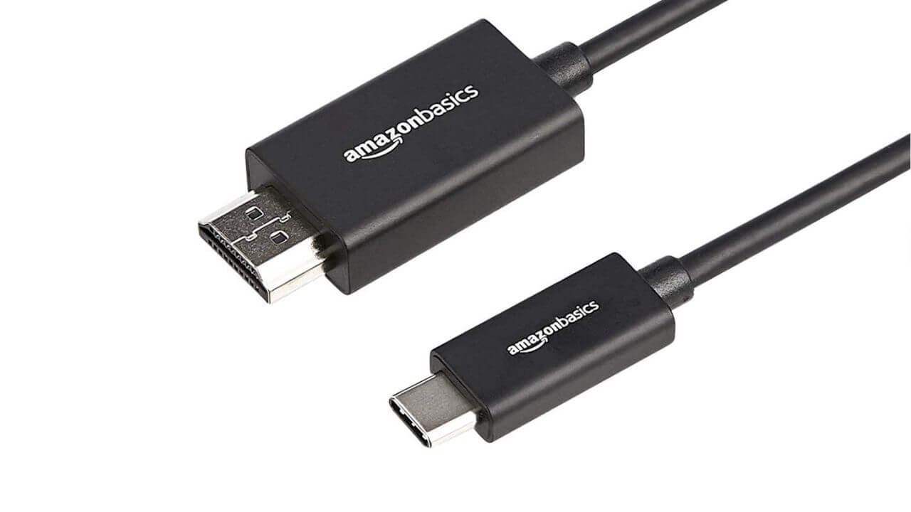 AmazonBasics USB-C to HDMI Cable