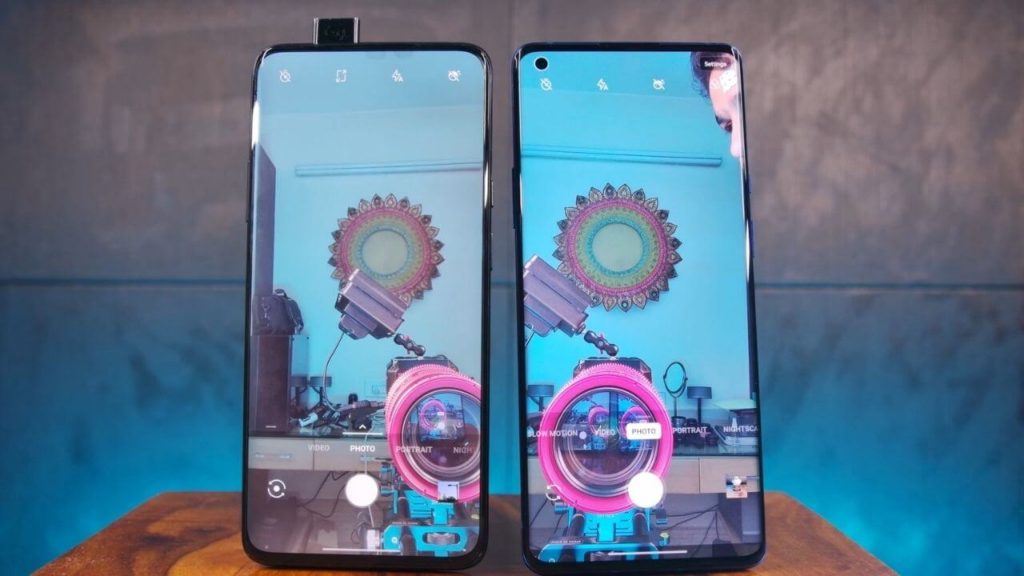 Front camera comparison OnePlus 7 Pro vs OnePlus 8 Pro