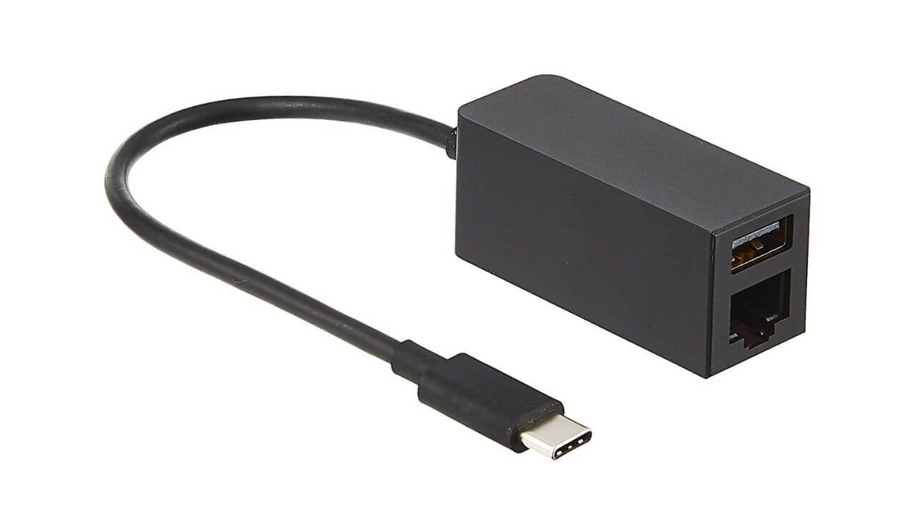 Microsoft USB-C to Ethernet and USB 3.0 Adapter