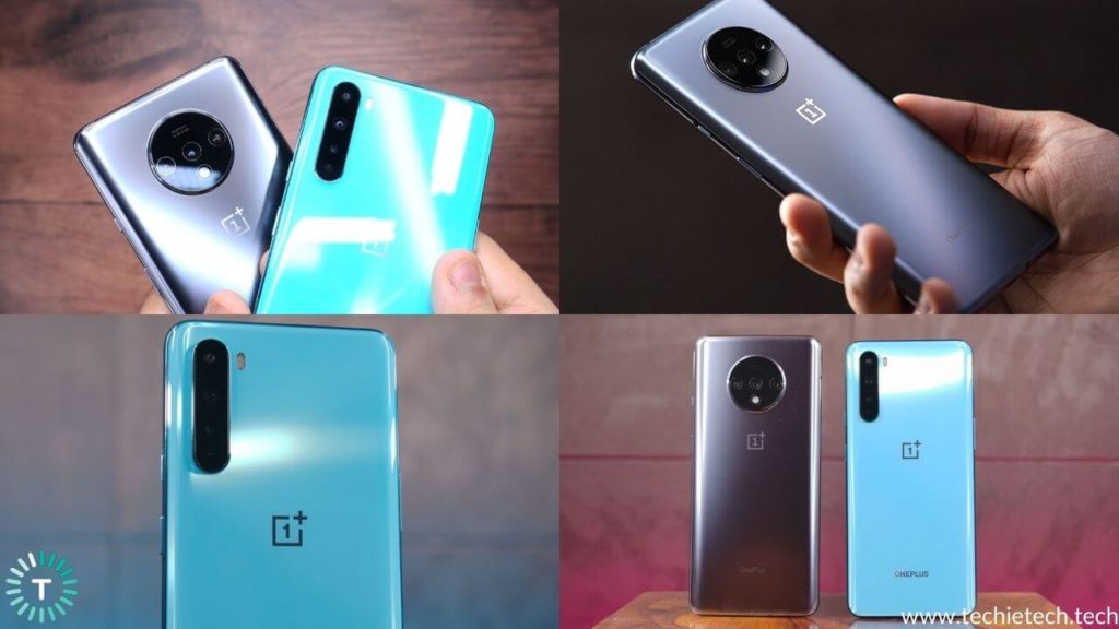 OnePlus Nord vs OnePlus 7T Build quality and design
