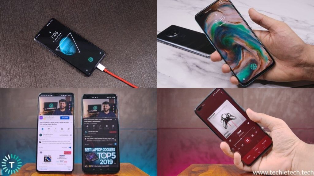 Speakers and Fingerprint sensor review OnePlus Nord vs OnePlus 7T