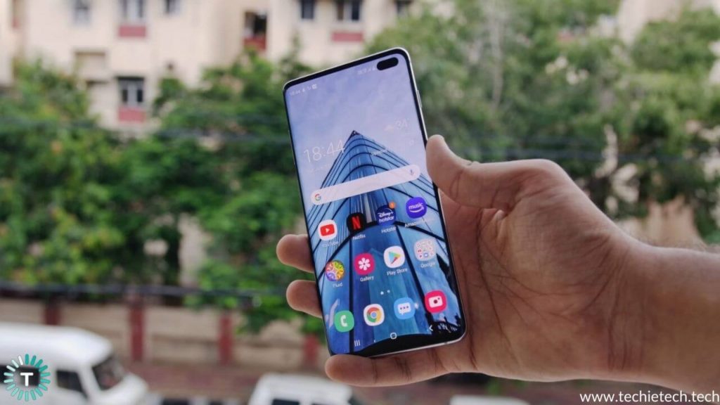 Display review Galaxy S10+