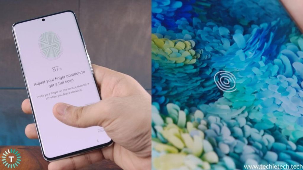 Fingerprint Sensor Review - Samsung Galaxy S20+