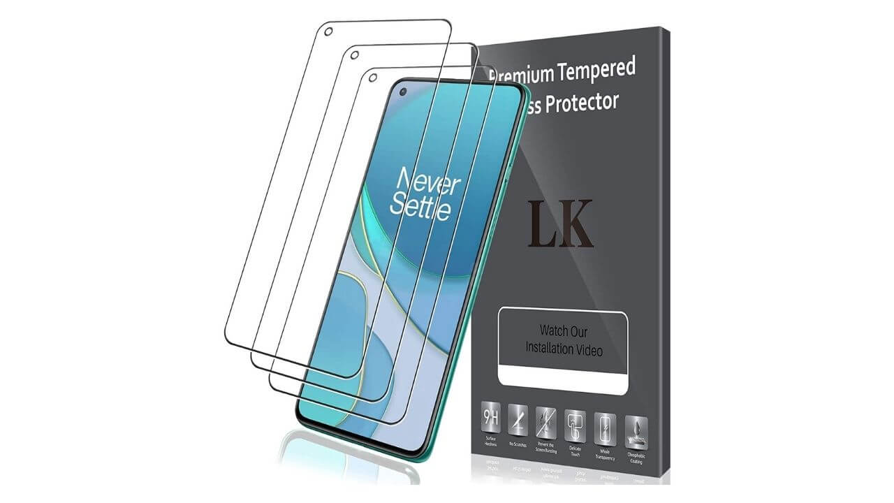 LK Screen Protector for OnePlus 8T (3 Pack)