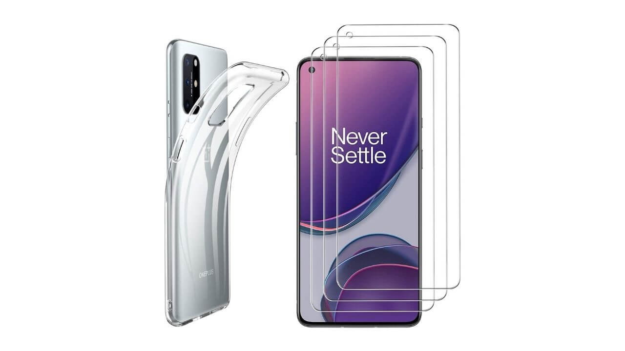 Luibor Clear Case for OnePlus 8T