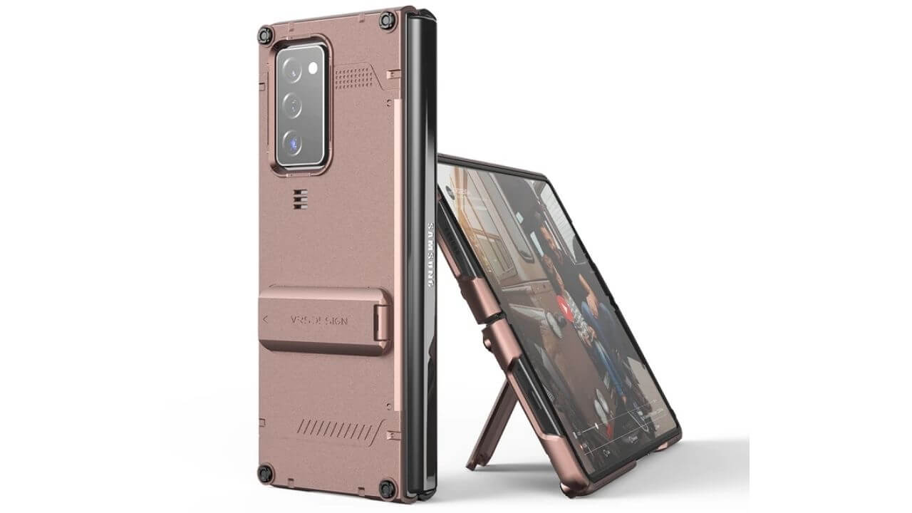 VRS Galaxy Z Fold 2 Case Damada QuickStand